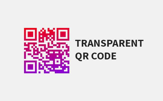 qr code transparent