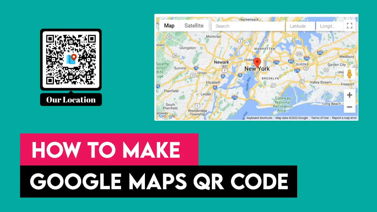 How to Make QR Code for Google Maps Location