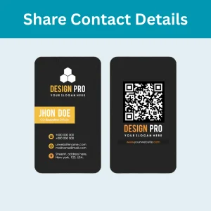 qrcode for contact details