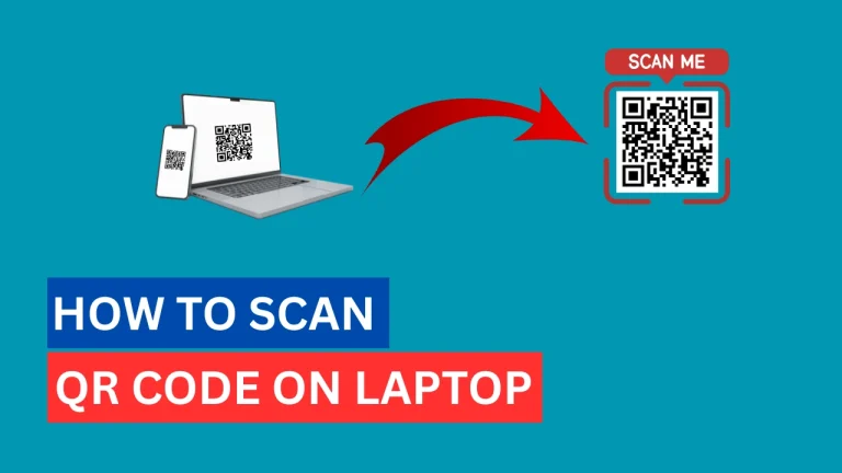 how to scan qr code on laptop
